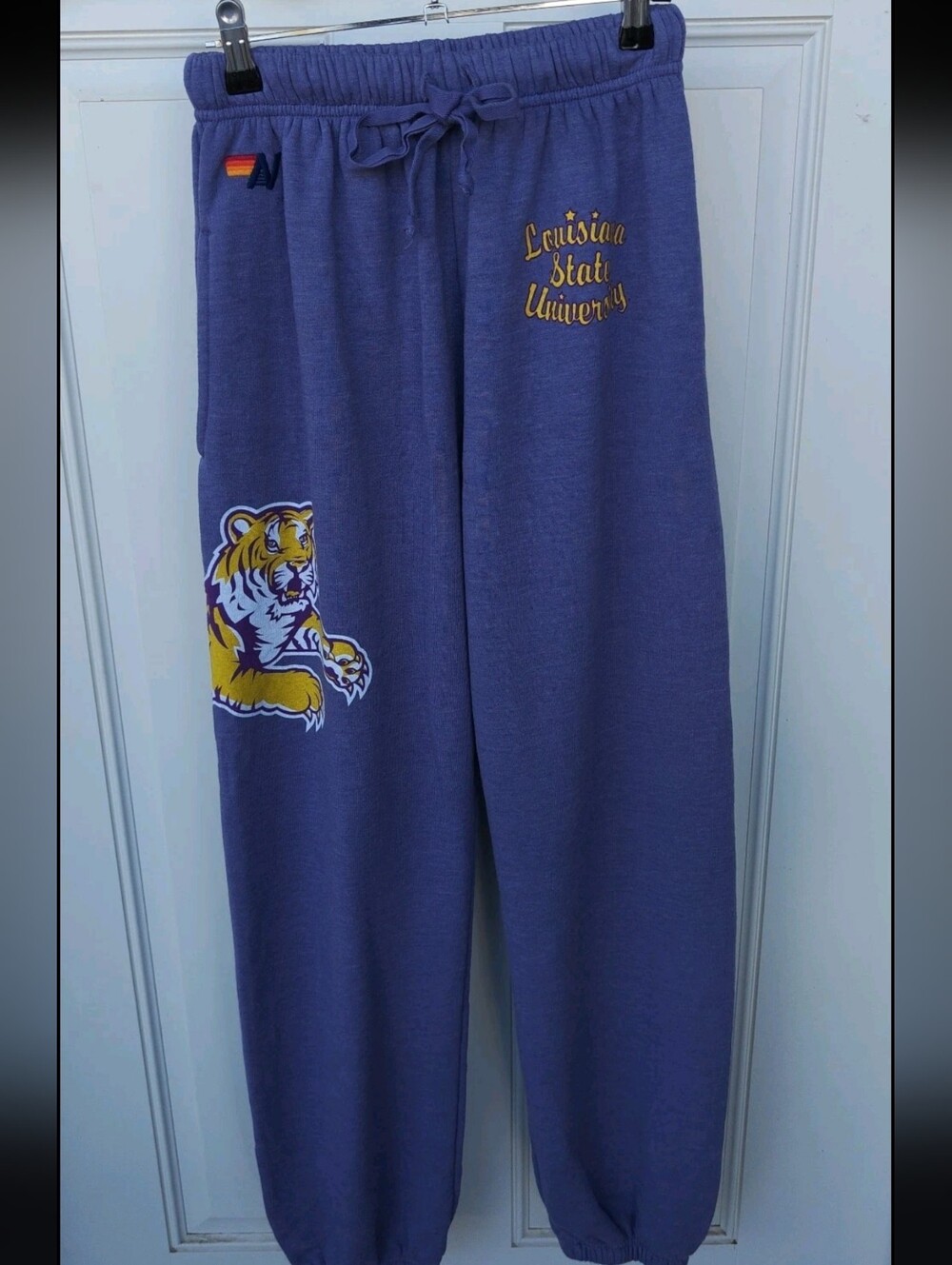 LSU Aviator Nation Size M Louisiana State University Sweatpants Joggers Unisex